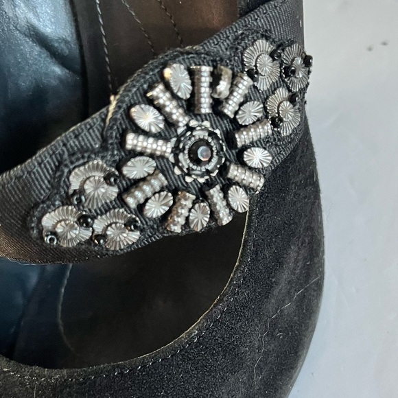 Tahari Women’s Black Suede Mary Jane Heels | Style: Eva | Size 8.5M - Picture 12 of 14